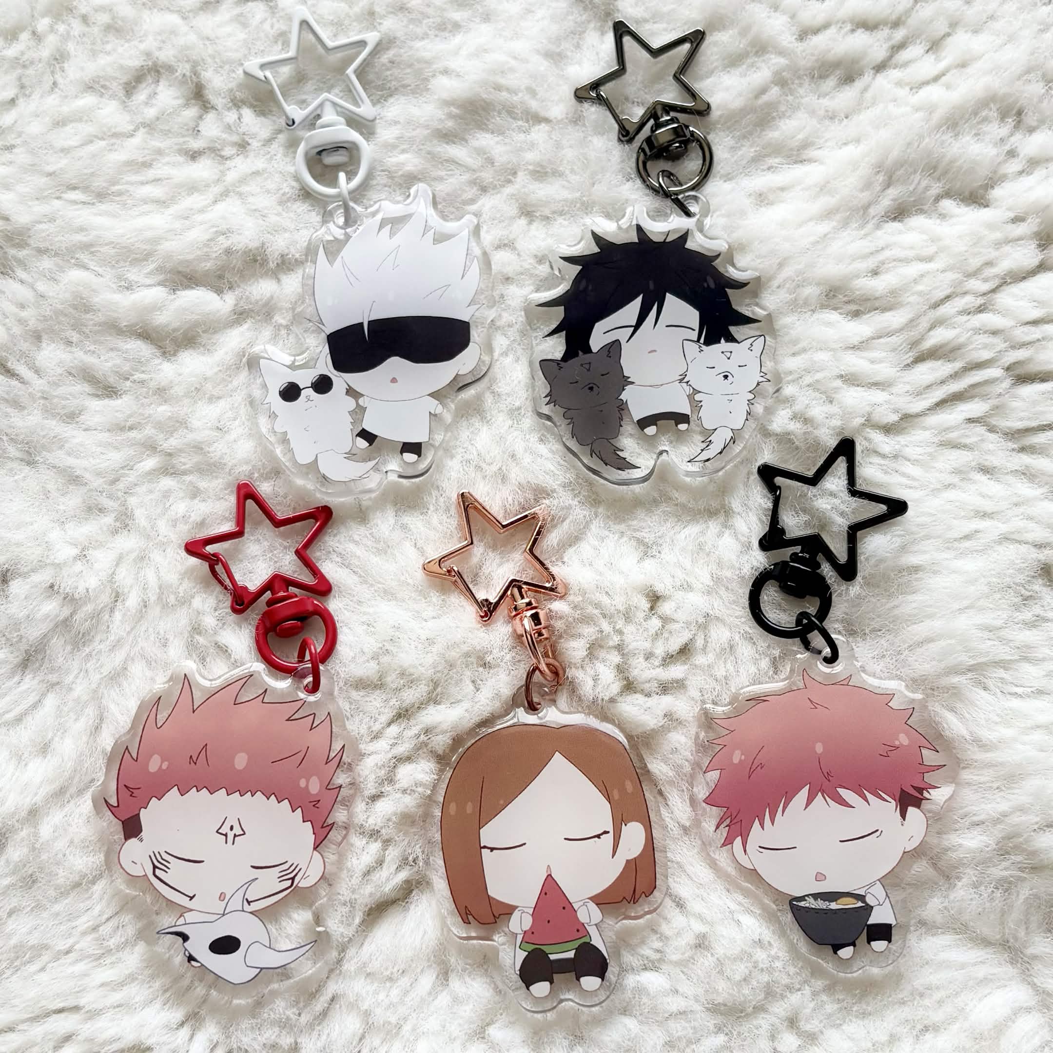 JJK Inspired Keychains