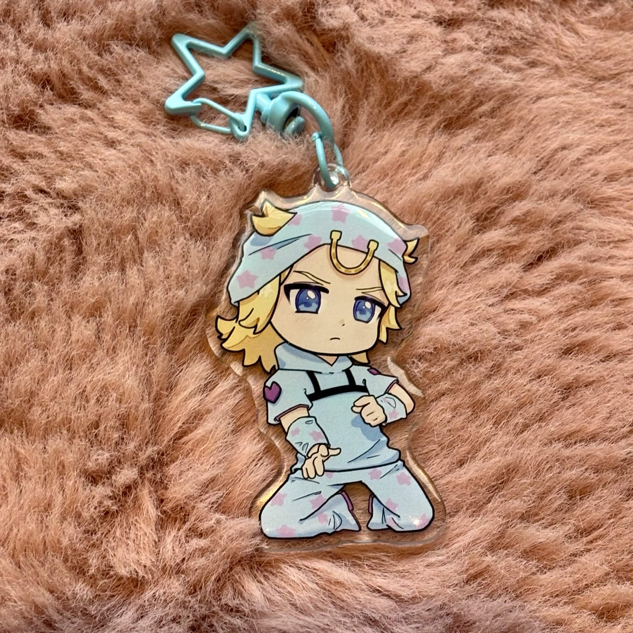 JJBA SBR Inspired Keychains
