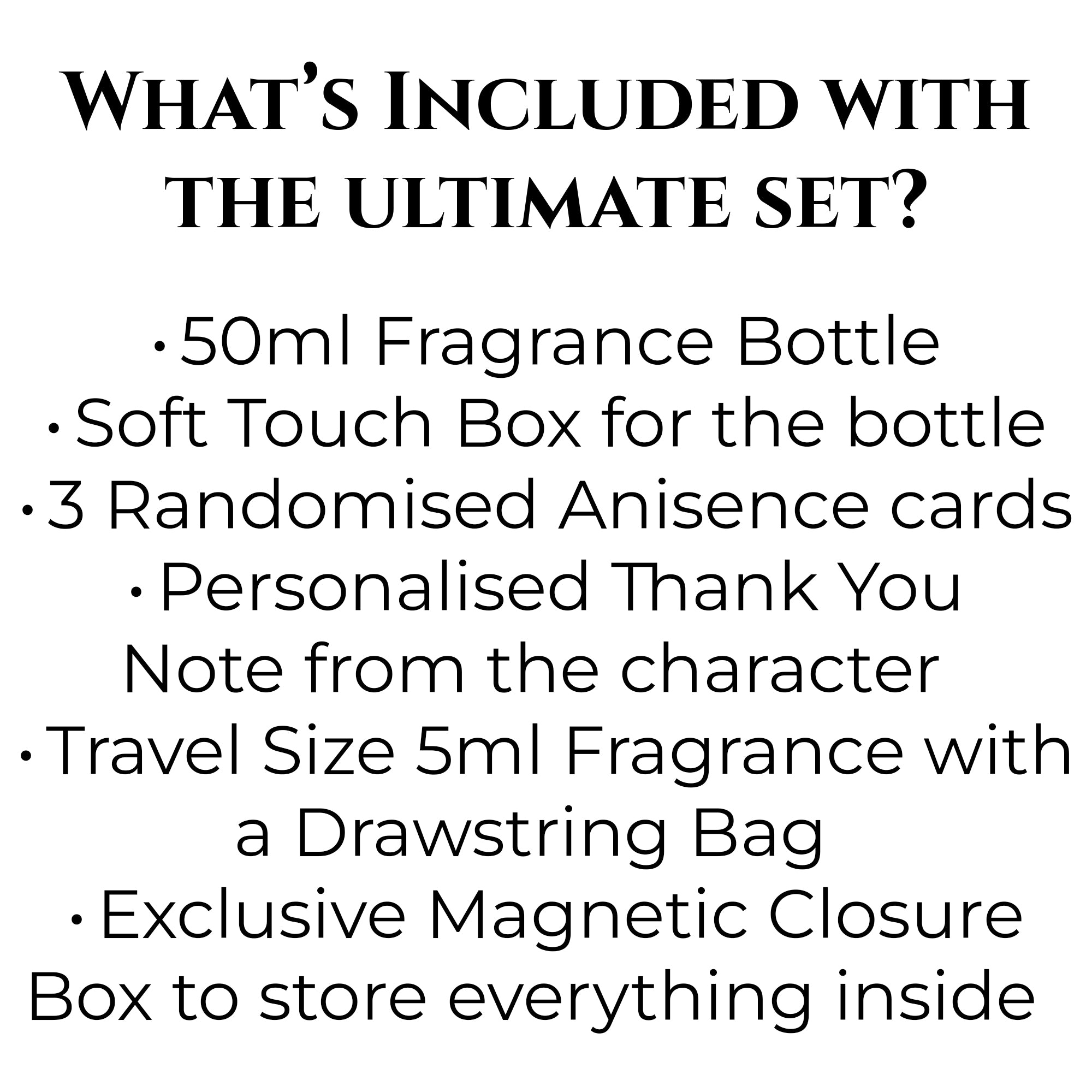 Gojo Inspired Fragrance | Eau De Parfum