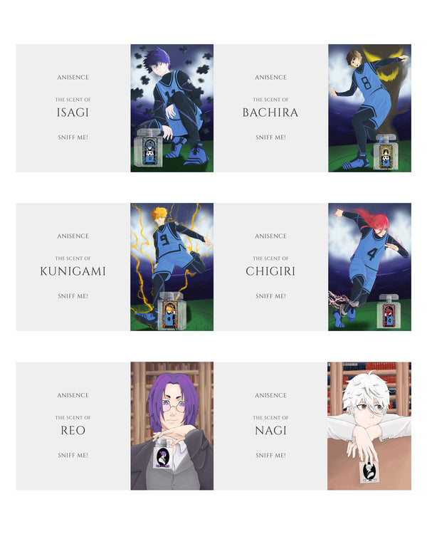 BL Blotter Set - scented character cards