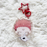 Sukuna inspired keychain
