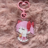 Madoka inspired keychain